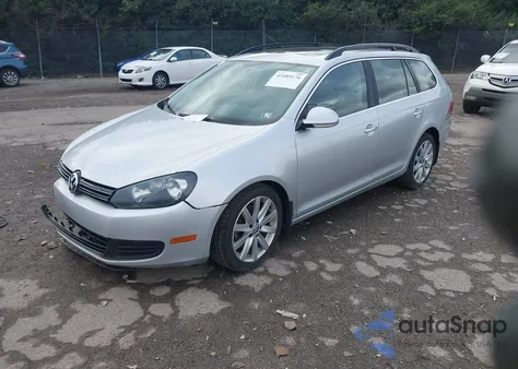 2014 Volkswagen Jetta Sportwagen 2.0L Tdi из США, поврежденный, VIN 3VWML7AJ1EM628675